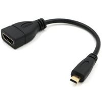 Trimate マイクロHDMI to HDMI 変換ケーブル TR-MHC001 1個 67-4919-82（直送品）