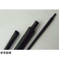 150°C超耐熱 熱収縮チューブ 黒【HC150】 10m D:4.8mm 10m巻×5袋入 HC150-4.8B-10 1巻（直送品）