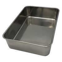 クライミング ステンレス深型組バット(酸洗浄済)362×257×92mm 9号 4-6277-13 1個（直送品）