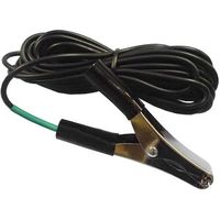 JTC ワニ口クリップ配線コード緑 JTC1449-4 1個 507-3501（直送品）