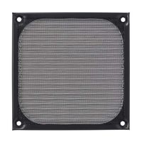 アイネックス アルミファンフィルター 120mm用 ブラック CFA-120D-BK 1個 67-9218-55（直送品）