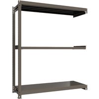 ICHIMAI 重量ボルトレスラック 段荷重1000Kg H2100×W1800×D600 天地3段 連結グレー TH1000-766R3（直送品）