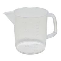 ウィザーライフサイエンス Fisherbrand(TM) ハンドル付きポリプロピレン製ビーカー 1000mL 02-543-36C 1個（直送品）