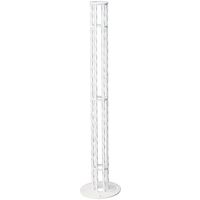 カネソウ スチール製アレンジポスト ねじれ角棒タイプ RING0685-TB-AR-WT 1本 469-2600（直送品）