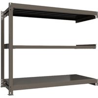 ICHIMAI 重量ボルトレスラック 段荷重1000Kg H1500×W1800×D750 天地3段 連結グレー TH1000-567R3（直送品）