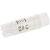 CELLTREAT CFフリーズクライオジェニックバイアル 1mL 雌ねじ 自立式 1箱(100個入) 229913 1箱(100個)（直送品）