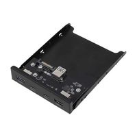 アイネックス USB3.0 内蔵4ポートハブ A/Cポート HUB-08 1個 67-9281-87（直送品）