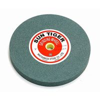 松永トイシ 朝日虎印 研削砥石 1号平型 GC #120 205×19×15.8mm 64-7734-90 1枚（直送品）