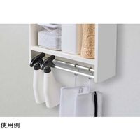 オークス スリムラック 幅379×奥行135×高さ600mm JR51412 1台 67-5199-85（直送品）