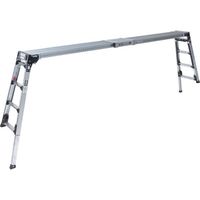 アルインコ 伸縮天板・伸縮脚付足場台”上でやるやつ VSX-2613RX 1台 561-2472（直送品）