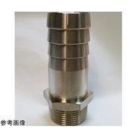 山口商工 異形ホースニップル ステンレス製 1吋×40mm×105L S-22 1個 67-5204-24（直送品）