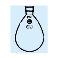 日本理化学器械 ナス形フラスコ 摺部15 5mL 4018-1505 1個 65-8663-28（直送品）