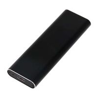 アイネックス USB3.1Gen2対応 M.2 SATA SSDケース HDE-12 1個 67-9282-52（直送品）