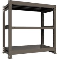 ICHIMAI 重量ボルトレスラック 段荷重1000Kg H1200×W1200×D600 天地3段 単体グレー TH1000-446T3（直送品）