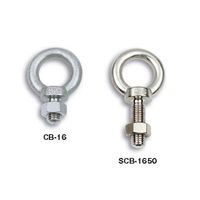 ホシモト 鉄製アイボルト CB-2475 1個 62-2981-18（直送品）