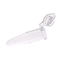 CELLTREAT PCRチューブ 0.2mL 光学的に透明なフラットキャップ 透明 1箱(1000個入) 230456 1個（直送品）