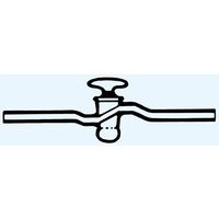 日本理化学器械 高真空コック S 形 枝管外径φ8mm HVS-08 1個 65-8677-53（直送品）