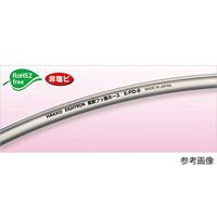八興 柔軟フッ素チューブ 2×4mm カット 1~19m E-PD-2 1m 4-6070-01（直送品）