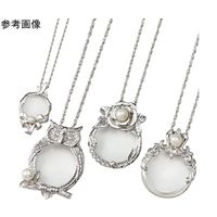 池田レンズ工業 ペンダントルーペ スワロフスキー 4.5倍 28mm フラワー 332-FL 1個 65-8762-84（直送品）