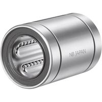 日本ベアリング スライドブッシュ(ヨーロッパ仕様) シングル・標準形 KB KB3U 1セット(3P)（直送品）