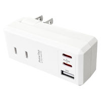 エアージェイ 業界最小モバイルタップAC×2USB×1type-c(PD30W)×1 AOT-N6 1台（直送品）