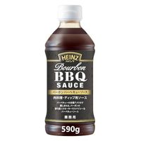 ハインツ日本(株) ハインツ バーボンバーベキューソース 590gx15 4902521390003 1セット(15個)（直送品）