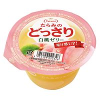 たらみ どっさり白桃ゼリー 230gx6 4955129022326 1セット(6個)（直送品）