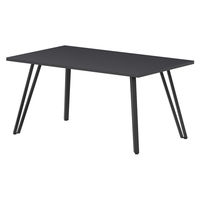 【軒先渡し】ニシキ工業 VTT ミーティングテーブル 幅1500×奥行900×高さ720mm グレイ AVTT-B1590K-MG 1台（直送品）