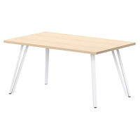 【軒先渡し】ニシキ工業 VTT ミーティングテーブル 幅1200×奥行900×高さ720mm Lオーク AVTT-H1290K-LO 1台（直送品）