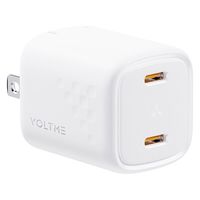 VOLTME 充電器 30W TypeC ホワイト 折りたたみ式 V2096 1点