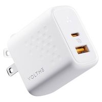 VOLTME USB充電器 45W、25W USB Type-C + 18W USB-A V2144 1点