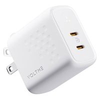 VOLTME 充電器 35W、18W TypeC×2 ホワイト V2089 1点
