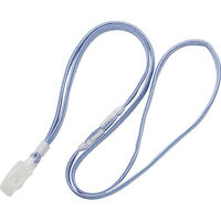 ソニック IDカード用 吊下げひも 水色 バラ NF-553-LB 1本