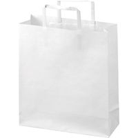 ジョインテックス 手提袋 平紐 白 小 50枚 B291J-W 1パック