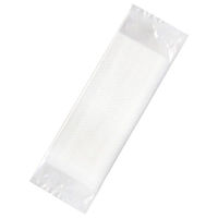 九州紙工 紙おしぼり 使い捨ておしぼり平型 W-15 1袋(100本)（直送品）