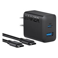 Anker Charger(20W、 2ーPort)with USBーCケーブル B2348N11 1個