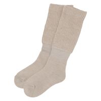 あたたかソックス 23～25cm ブラウン LAKOLE/ラコレ