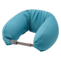 無印良品 二重編みフィットするネッククッション ダークグリーン 約16×64cm 良品計画