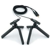 OM SYSTEM ステレオマイクロホン エレクトレットコンデンサー型 ME30W 1個 64-9619-45（直送品）