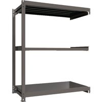 ICHIMAI 重量ボルトレスラック 段荷重1000Kg H1800×W1500×D750 天地3段 連結グレー TH1000-657R3（直送品）