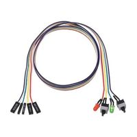 アイネックス スイッチ/LEDリボンケーブル 75cm KM-07A 1個 67-9282-02（直送品）