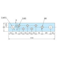 ホシモト 銅アースバー EA-15E 1個 62-2985-03（直送品）