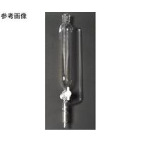 日本理化学器械 目盛入等圧ロート(PTFE コック)TS上部15 TS下管15 100mL 126-15100 1個 65-8680-65（直送品）