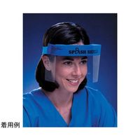 ウィザーライフサイエンス ディスポハーフフェイスシールド 1個×24個入 19-020-201 1セット(24個) 65-4340-93（直送品）