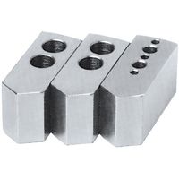 ジーネット 北川鉄工所 エアチャック用 KPC4/ALーKPC40 生爪(鉄/アルミ) AL-KPC4-H25 1組 64-3270-68（直送品）