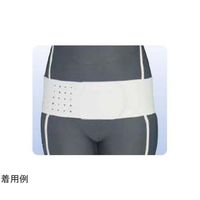 アシスト 骨盤バンド ホワイト L 01627 1本 68-4060-56（直送品）