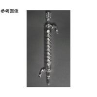 日本理化学器械 冷却器グラハム型(蛇管冷却器)TS上部15 TS下部24 冷却部長さ500mm 108-15245 1個（直送品）