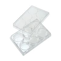 朝日ラボ交易 未処理プレート(6ウェル、平ら底) 100枚入り 229506 1箱(100枚) 65-3677-29（直送品）