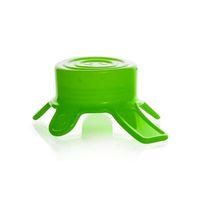 ウィザーライフサイエンス KIMBLE(TM)製 シリコンリッド(ガラス容器対応用フタ) S Green 15-112-173 1個（直送品）