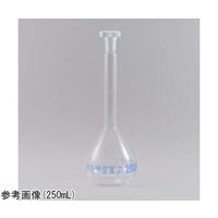 アズワン メスフラスコ 白 プラスチック栓付 200mL NS14/23 65-2340-19 1個（直送品）
